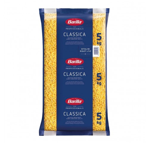 BARILLA  47 DITALINI RIGATI       KG.5X3