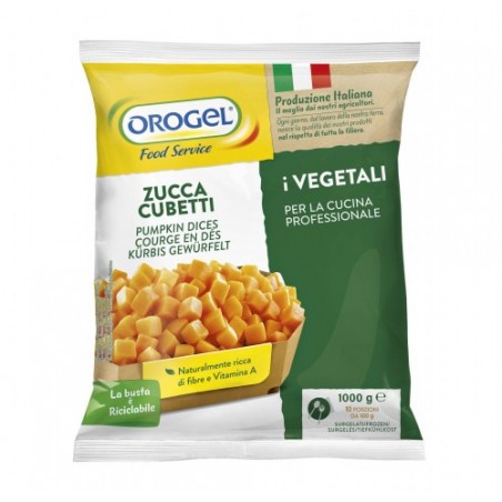 ZUCCA CUBETTO OROGEL              KG.1X6