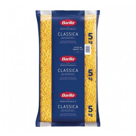 BARILLA  47 DITALINI RIGATI       KG.5X3