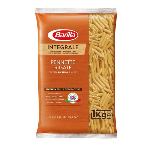 BARILLA INTEGRALE 72 PENNETTE     KG.1X9