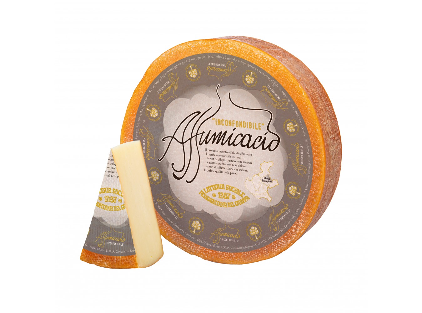 FORMAGGIO AFFUMICACIO           KG.1.5X4