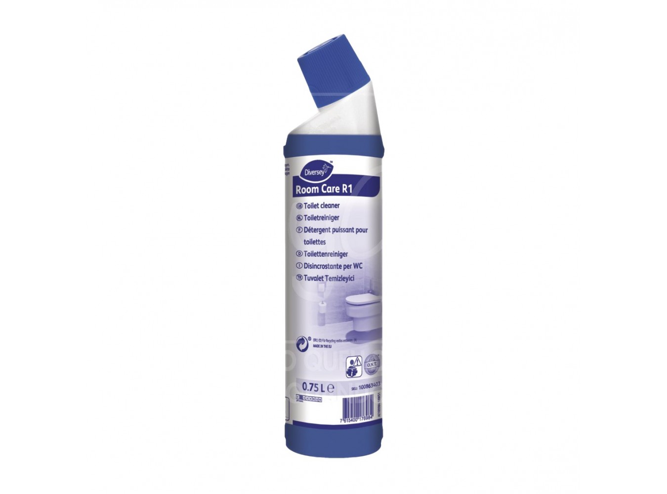 DETERGENTE WC ROOM CARE R1 ML.750X6