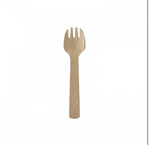 FINGER FORCHETTE LEGNO 10CM    PZ.100X10