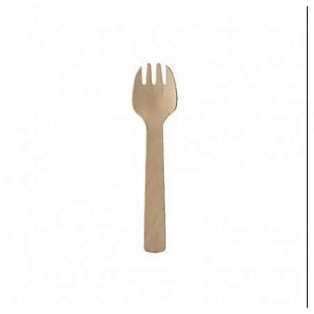 FINGER FORCHETTE LEGNO 10CM    PZ.100X10