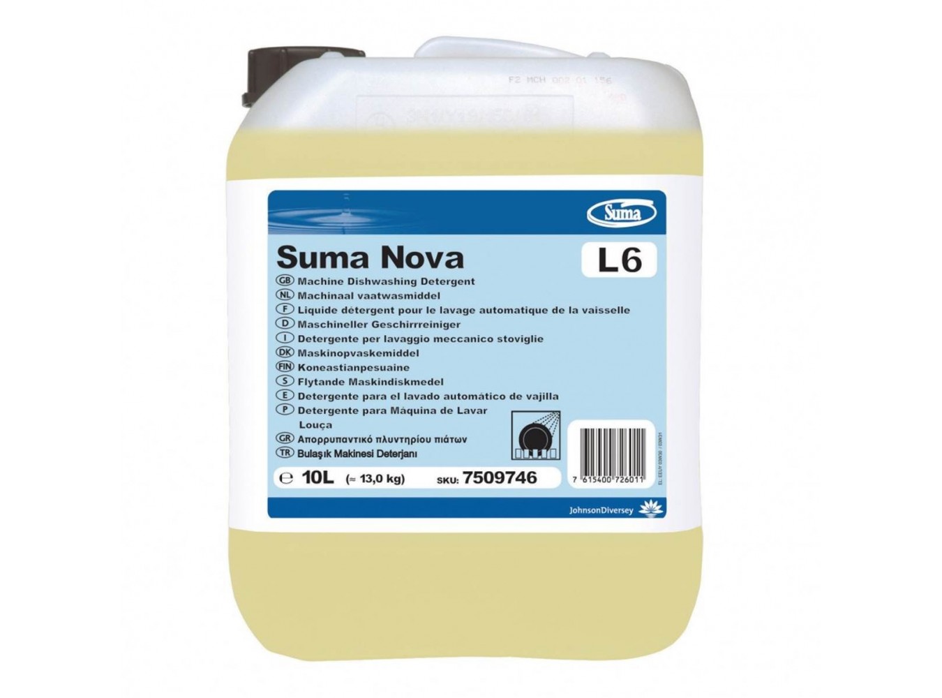 SUMA NOVA L6 DETERGENTE STOVIGLIE KG.13