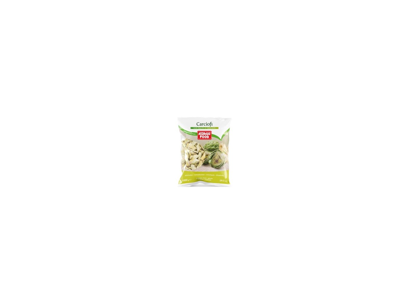 CARCIOFI SPICCHI ASIAGO FOOD      KG.1X6