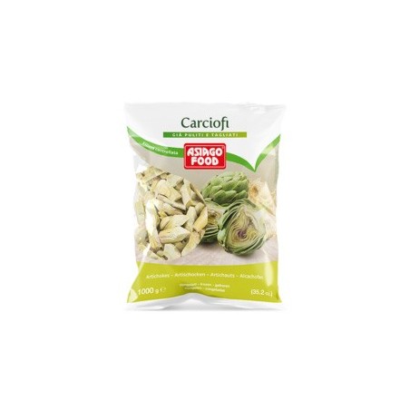 CARCIOFI SPICCHI ASIAGO FOOD      KG.1X6