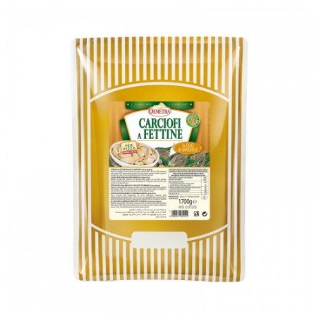 CARCIOFI FETTINE OLIO DEMETRA   KG.1,7X6