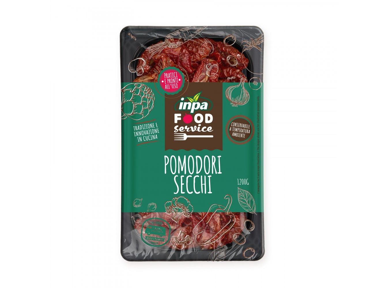 POMODORI SECCHI INPA            KG.1,2X4