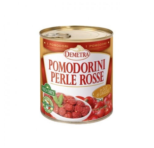 POMODORINI PERLE ROSSE DEMETRA  GR.800X6