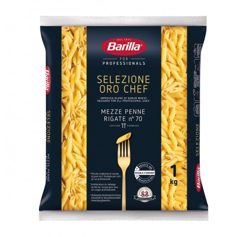 BARILLA ORO  70 M/PENNE RIGATE   KG.1X12