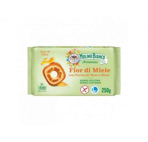 BISC. FIOR DI MIELE S/GLUTINE  GR.250X10