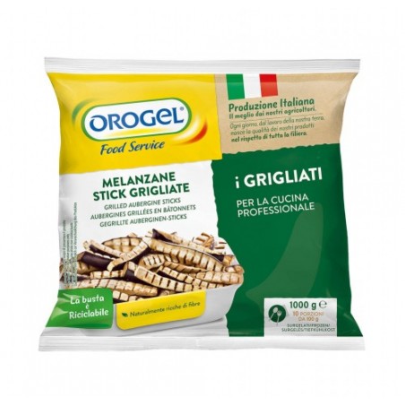 MELANZANE STICK GRIGLIATE  OROGEL KG.1X6