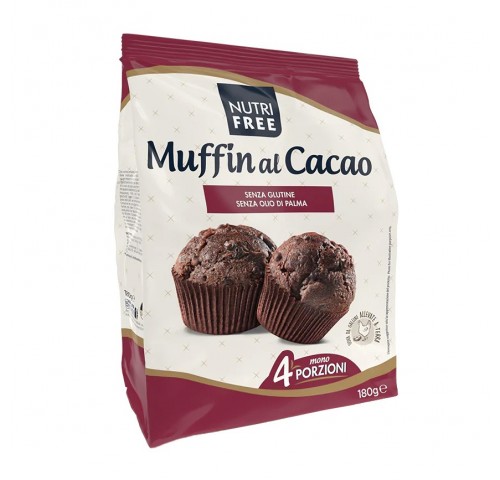 MUFFIN CACAO S/GLUT. NUTRI FREE GR.45X16