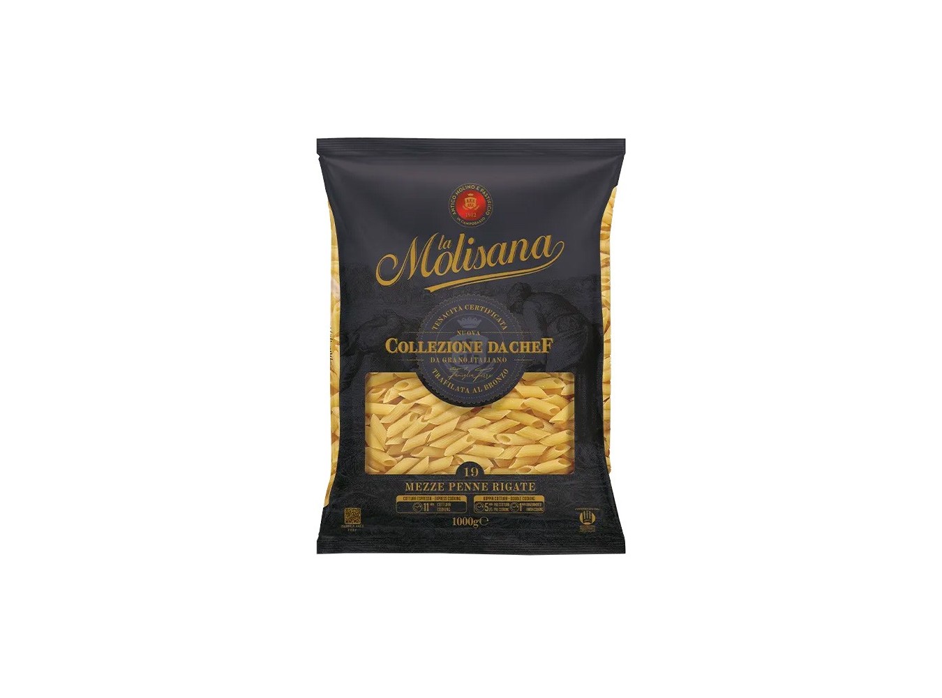 MOLISANA CHEF 19 M/PENNE RIGATE KG.1X12