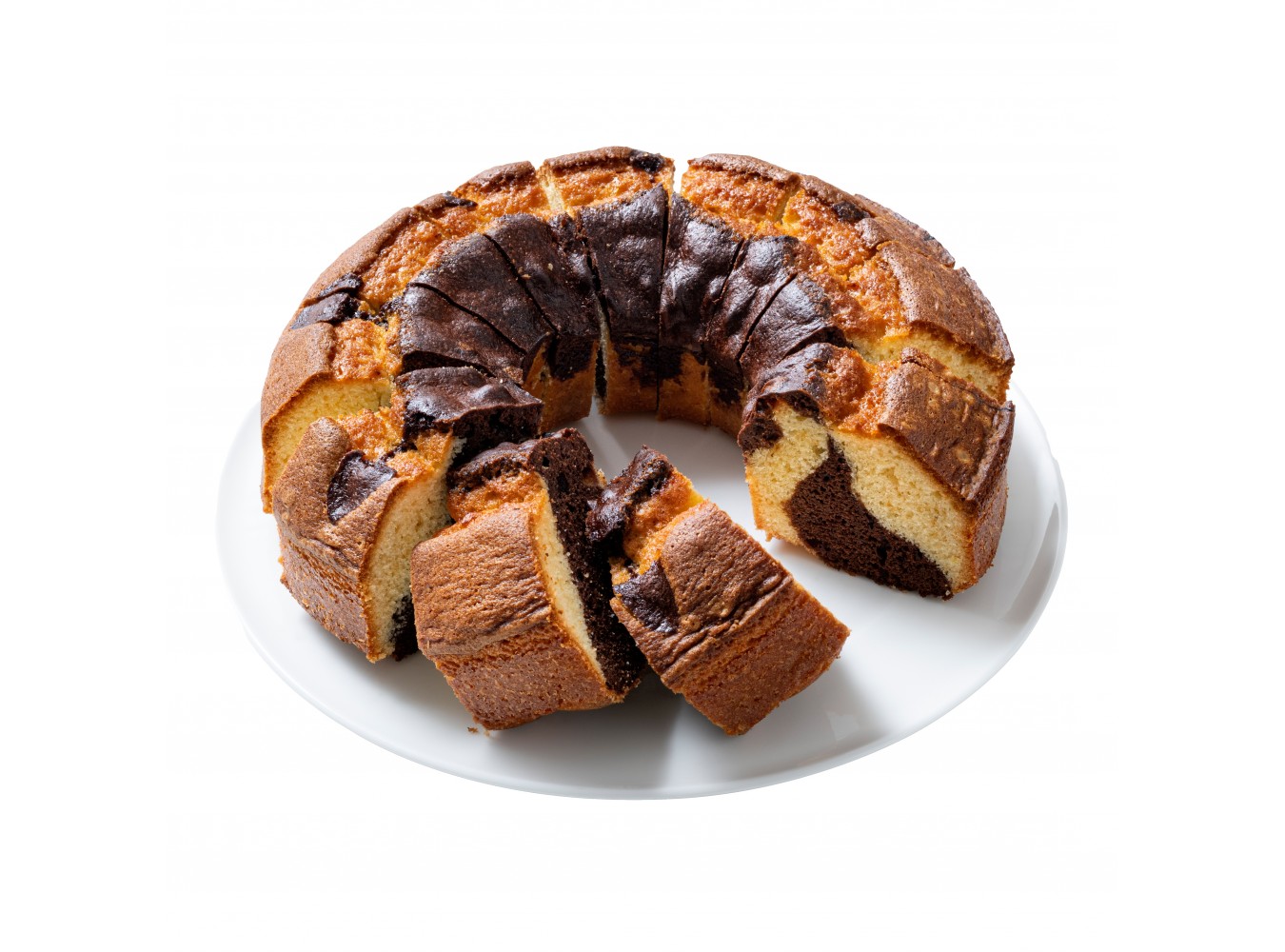 TORTA CIAMBELLONE MARMORIZZATO      KG.1