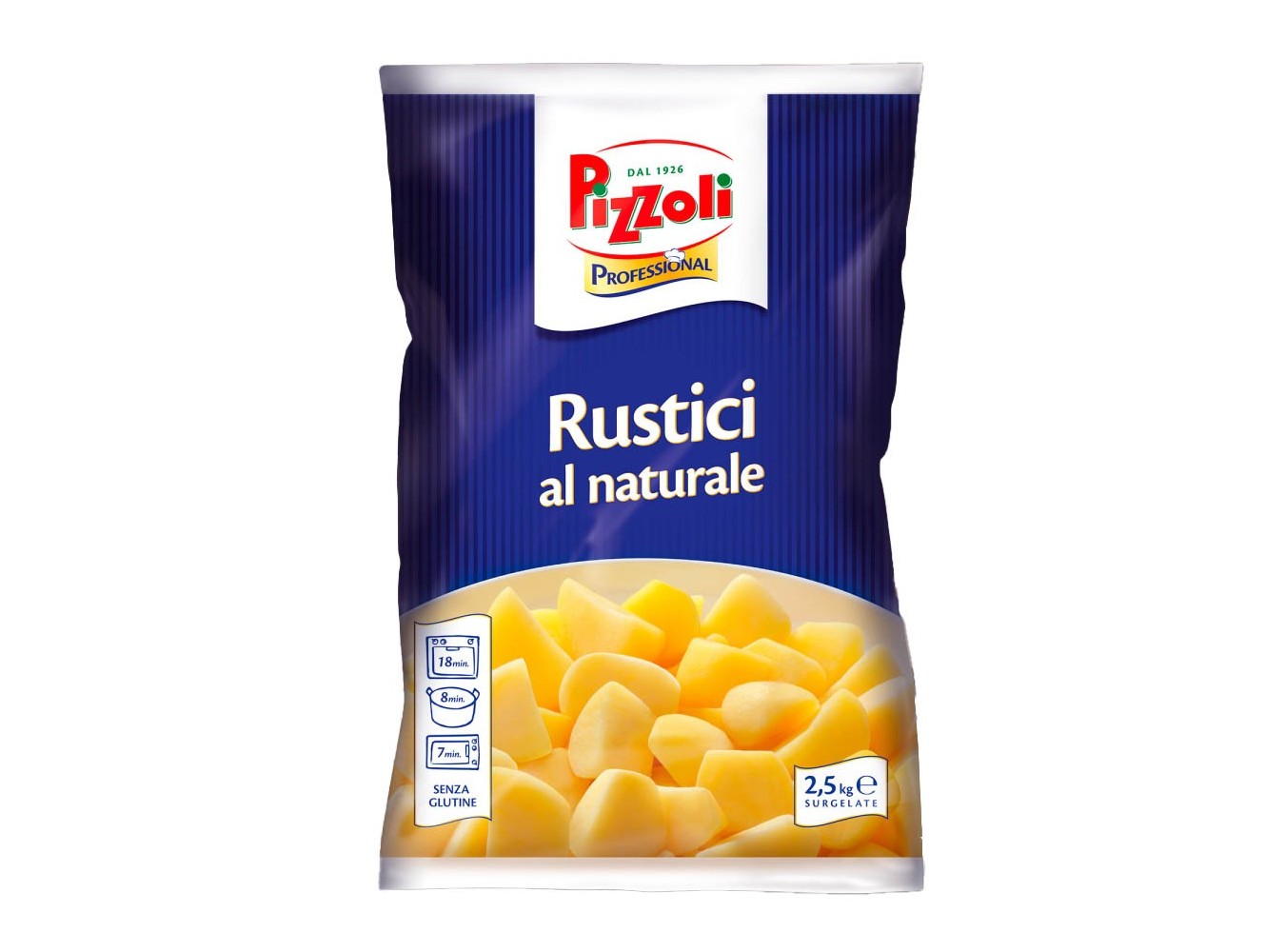 PATATE PEZZETTONI PIZZOLI       KG.2,5X4