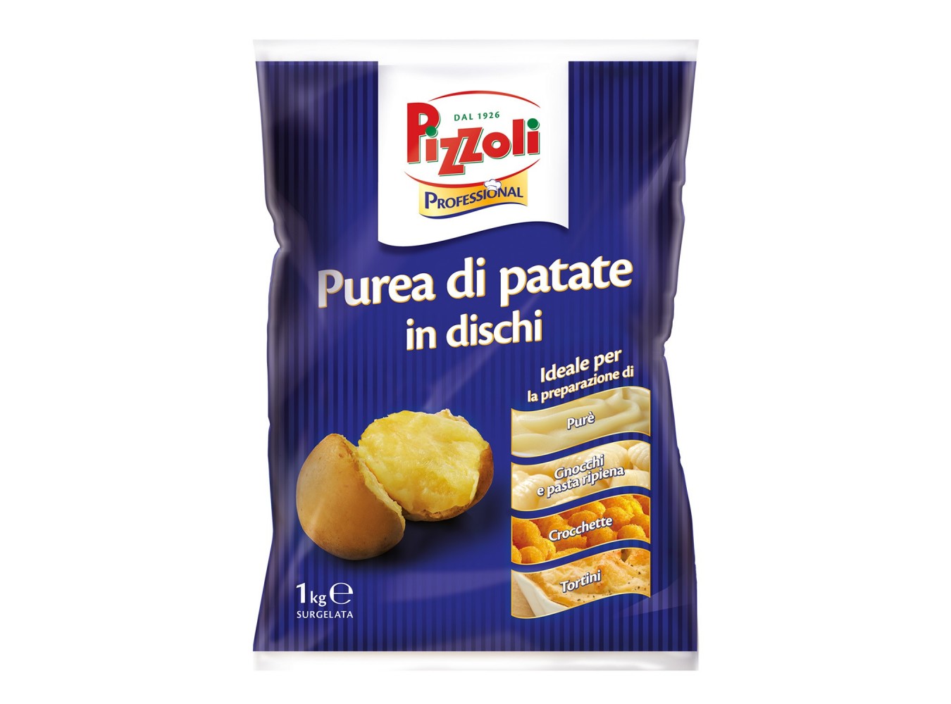 PURE' DI PATATE GOCCE  PIZZOLI  KG.1X10