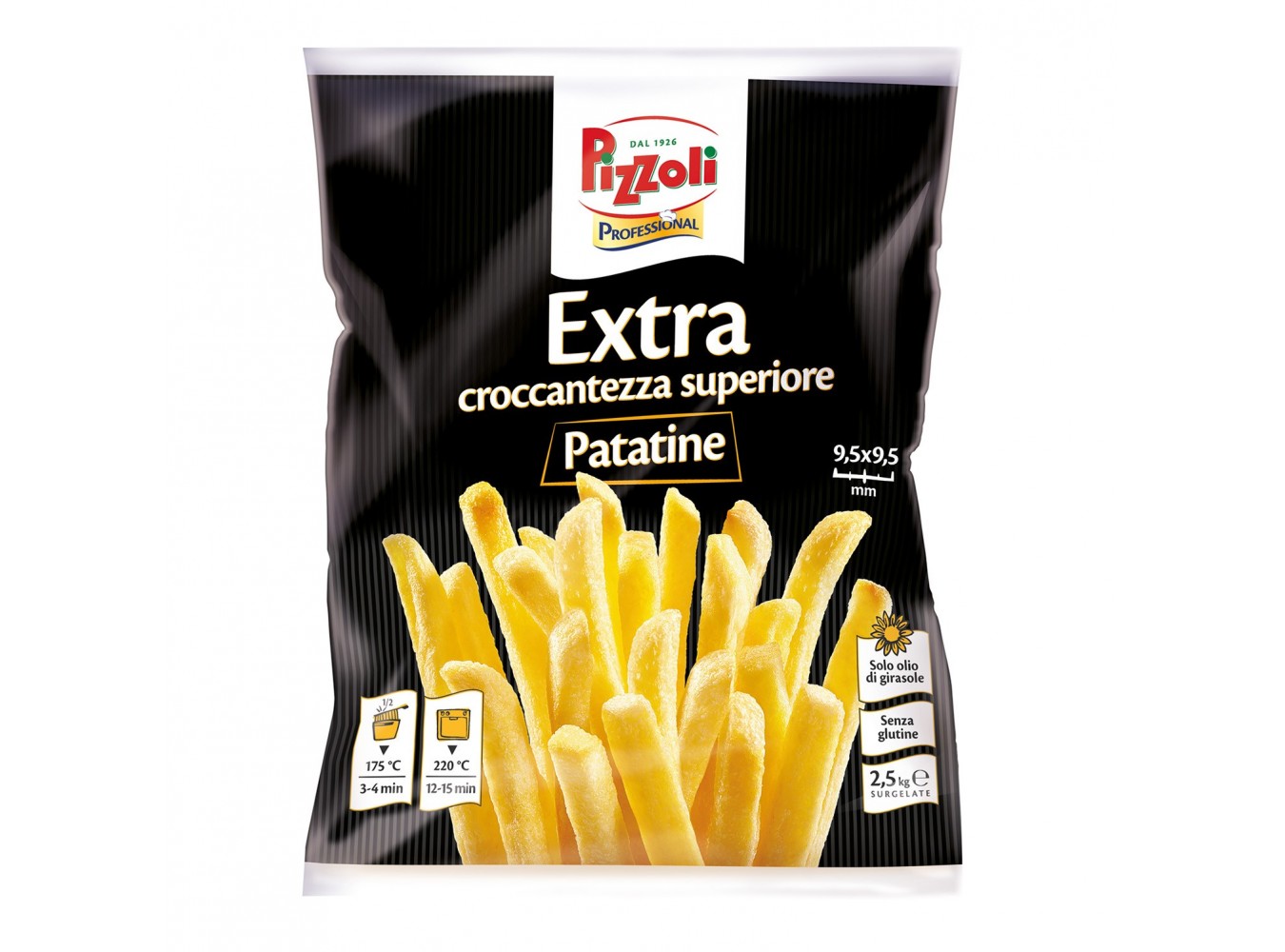 PATATE 10X10 EXTRA PIZZOLI      KG.2,5X4