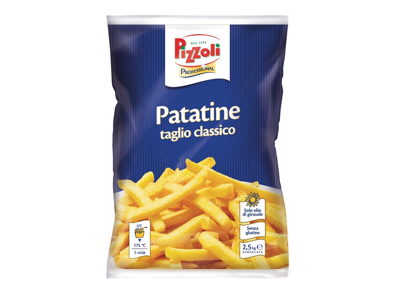 PATATE 10X10 CLASSICHE PIZZOLI  KG.2,5X4