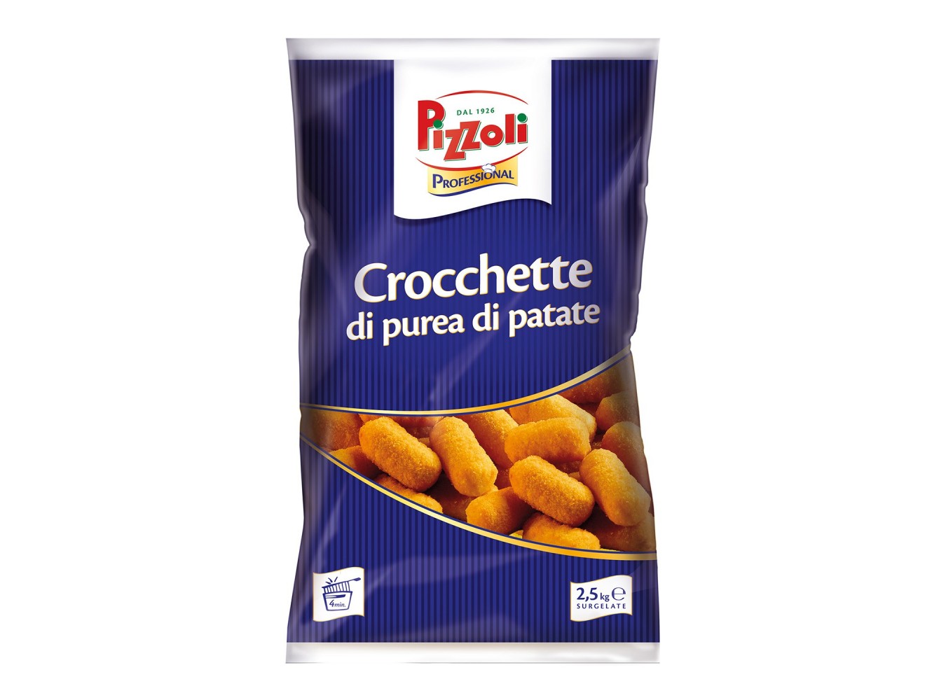 PATATE CROCCHETTE PIZZOLI       KG.2,5X4