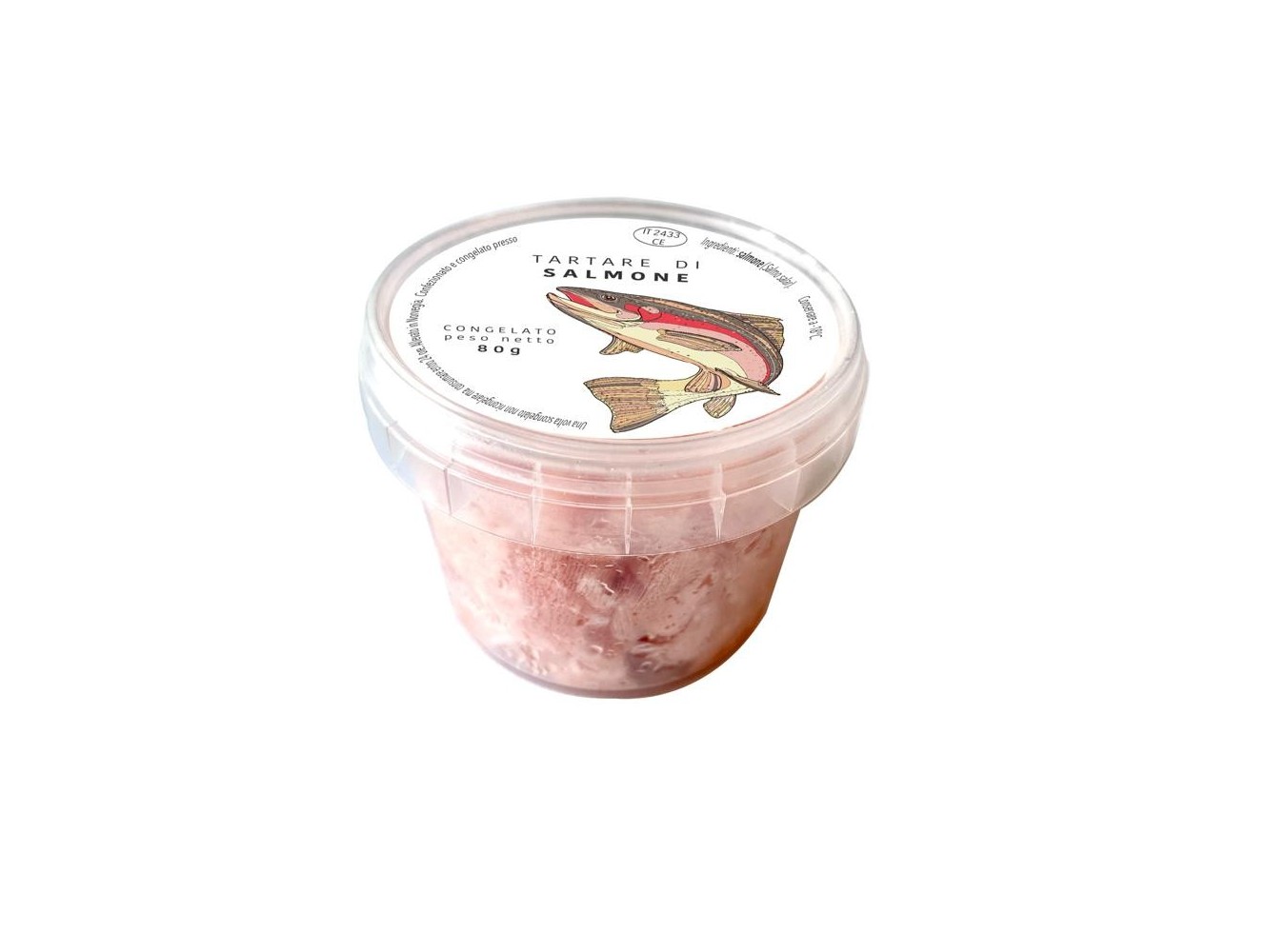 TARTARE DI SALMONE             PZ10X80GR