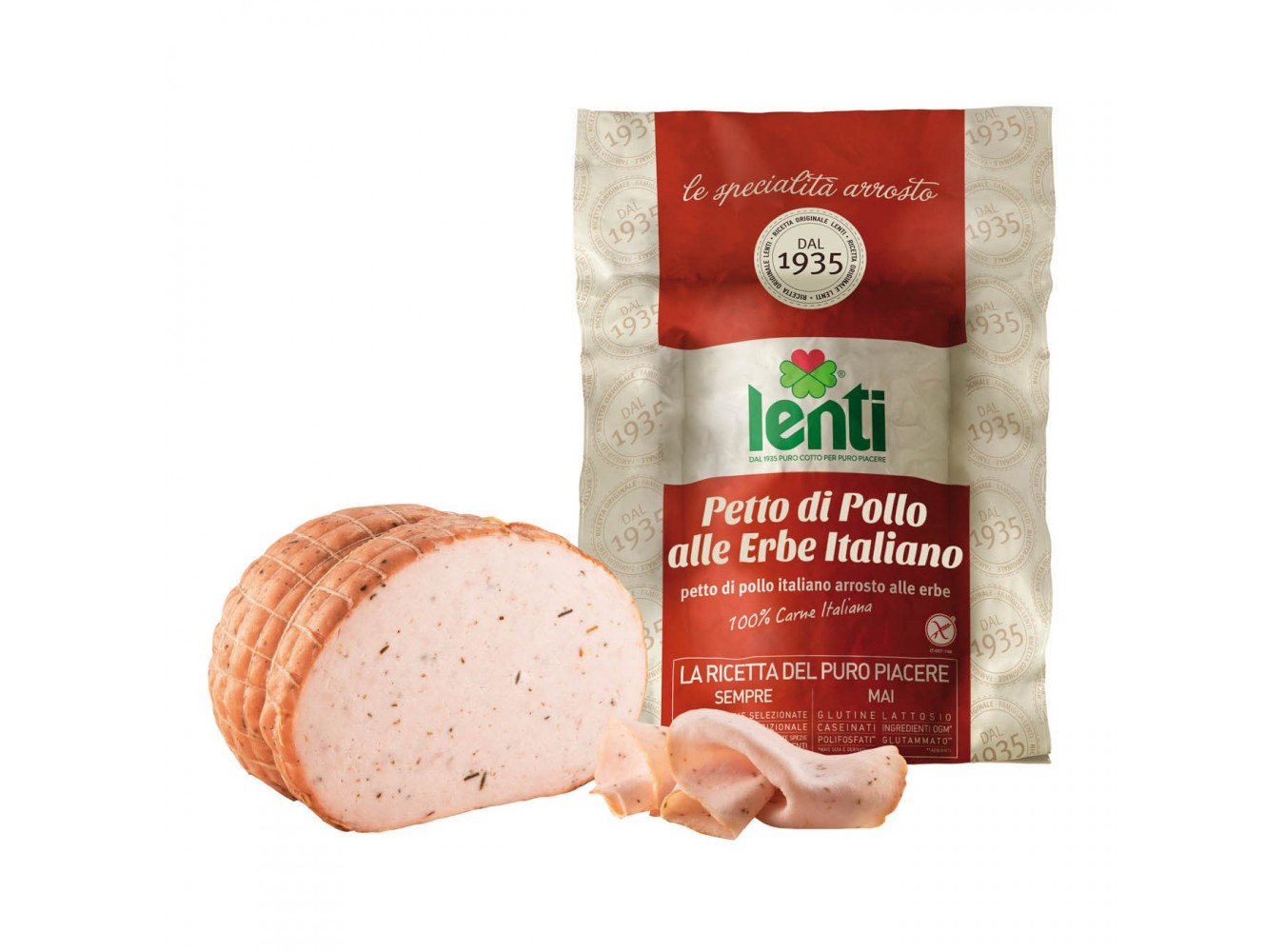 POLLO PETTO ALLE ERBE LENTI  KG.2.7X2