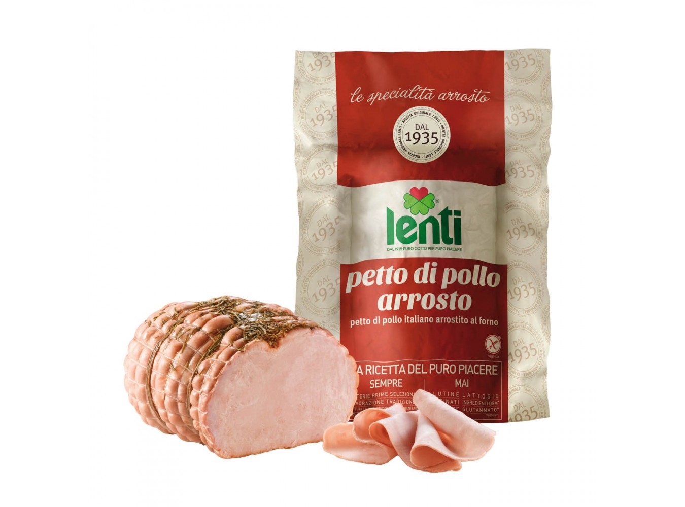 PETTO DI POLLO ARROSTO LENTI    KG.2,7X2