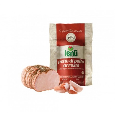 PETTO DI POLLO ARROSTO LENTI    KG.2,7X2