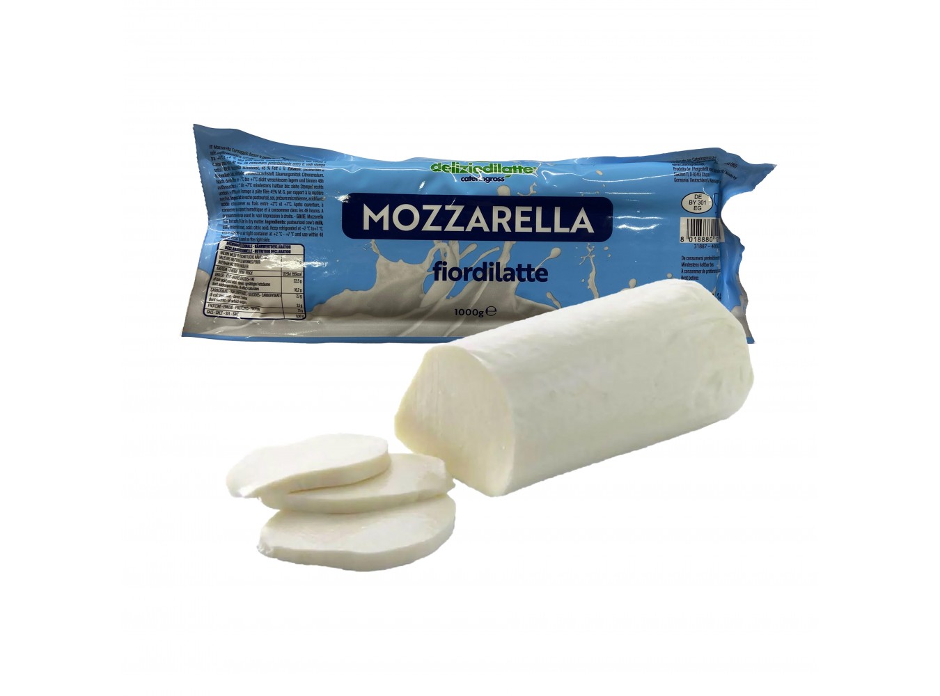 MOZZARELLA FILONE D.DI LATTE  KG1X10