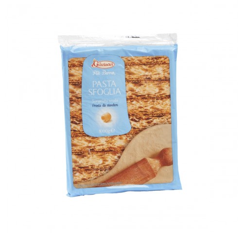 PASTA SFOGLIA PIU BURRO PANETTO   KG.1X6