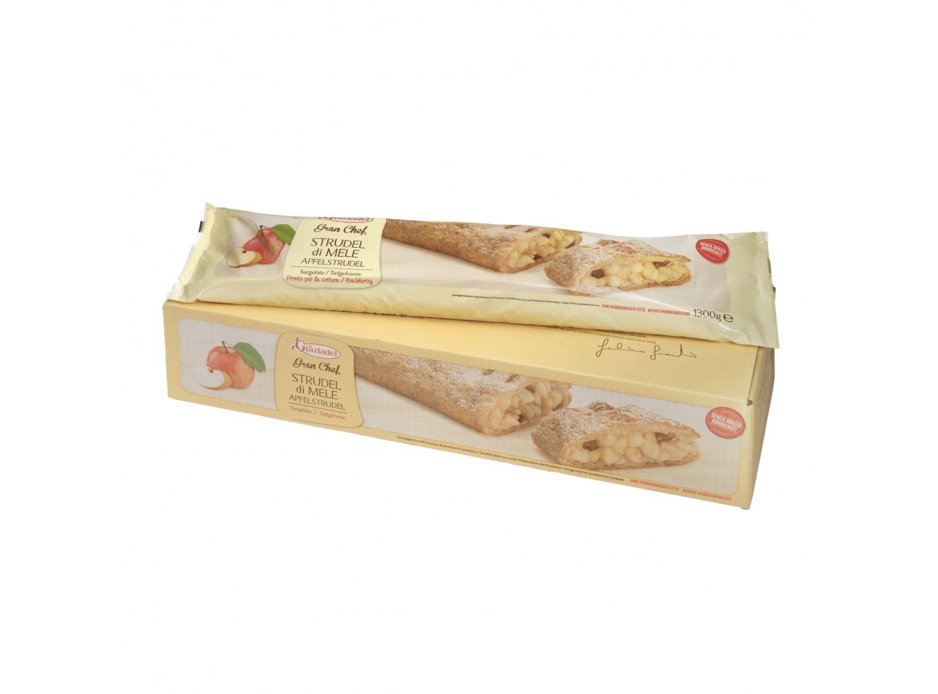 STRUDEL DI MELE MARGARINA       KG.1,3X4