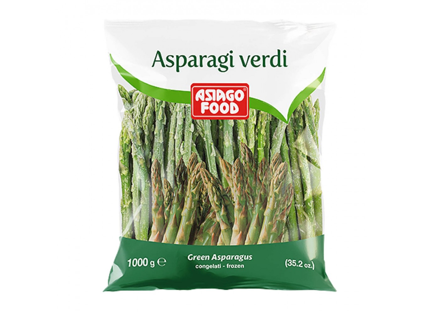 ASPARAGI VERDI ASIAGO FOOD       KG.1X10