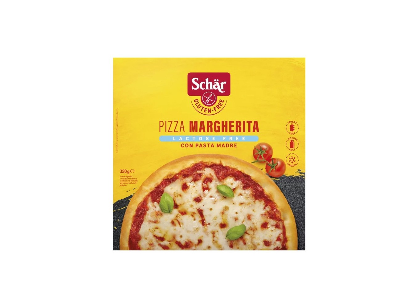 PIZZA MARGHERITA S/GLUTINE SCHAR G350X8