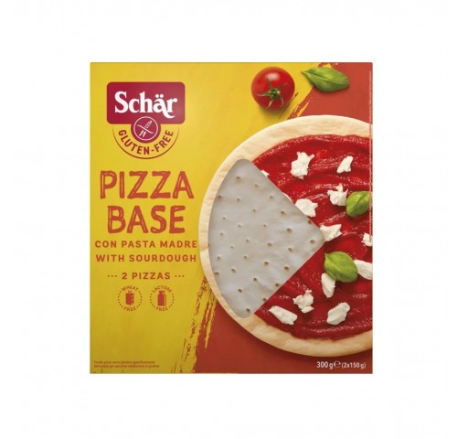 BASE PIZZA S/GLUTINE SCHAR     GR.170X10