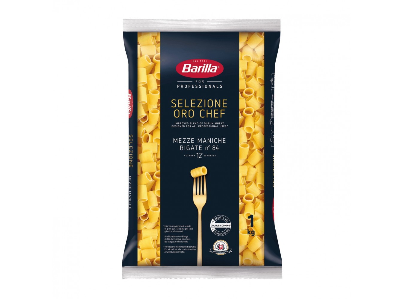 BARILLA ORO  84 MEZZEMANICHE      KG.1X9