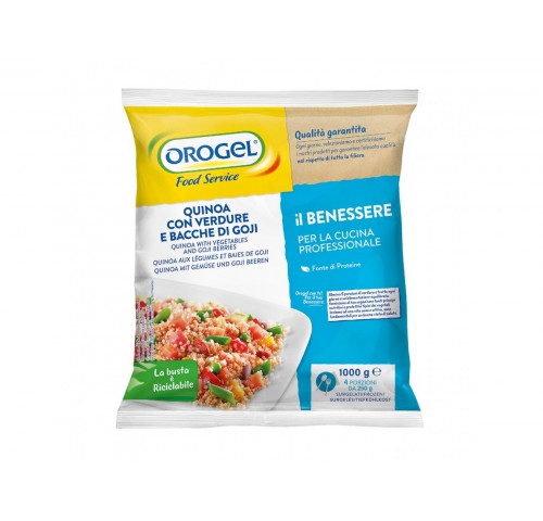 QUINOA VERDURE-BACCHE GOJI OROGEL KG1X4