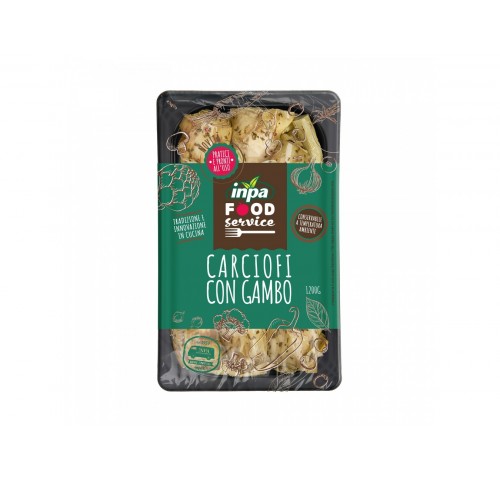 CARCIOFI CON GAMBO INPA         KG.1,2X4