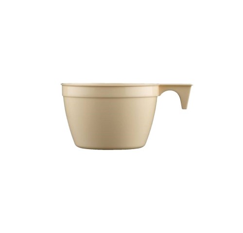 TAZZA CAFFE' PP BEIGE 90ML    PZ.50X18