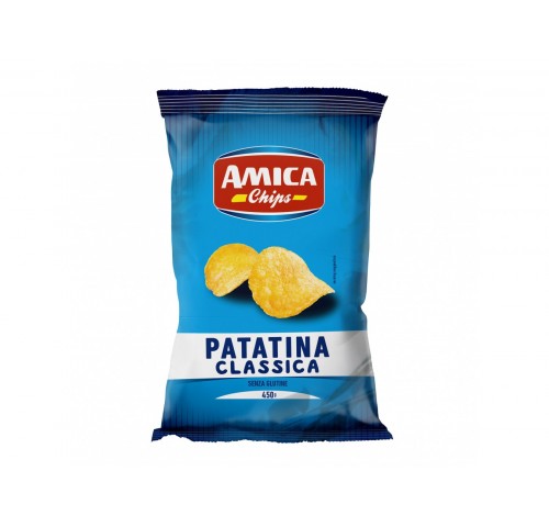 PATATINE AMICA CHIPS CLASSICA   GR.450X5