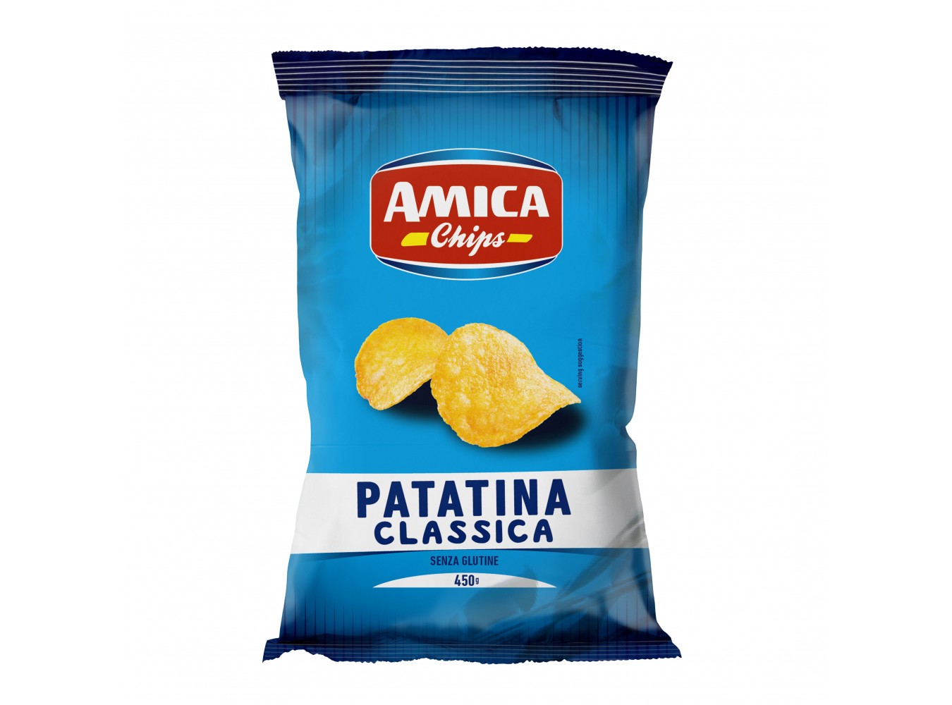 PATATINE AMICA CHIPS CLASSICA   GR.450X5