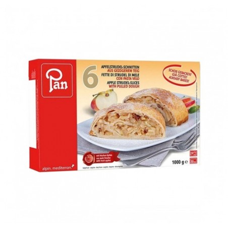 STRUDEL  MELE COTTO 6 PEZZI PAN GR1000X6