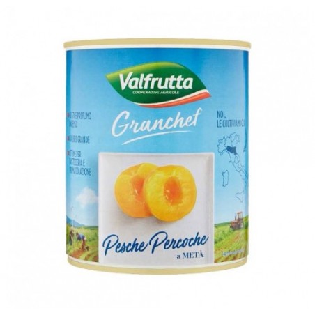 PESCHE SCIROPPATE VALFRUTTA     GR.822X6