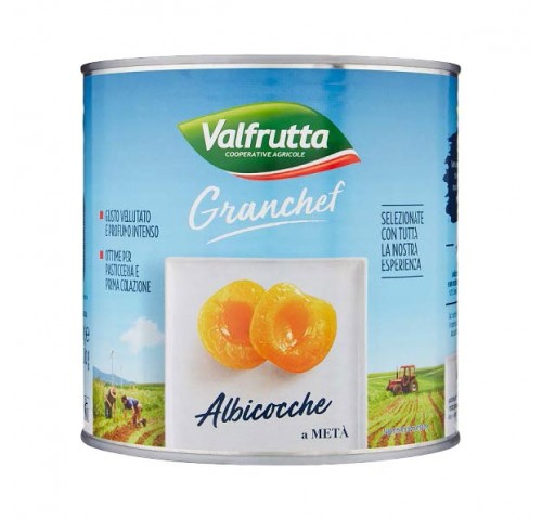 ALBICOCCHE SCIROPPATE VALFRUTTA KG2,65X6