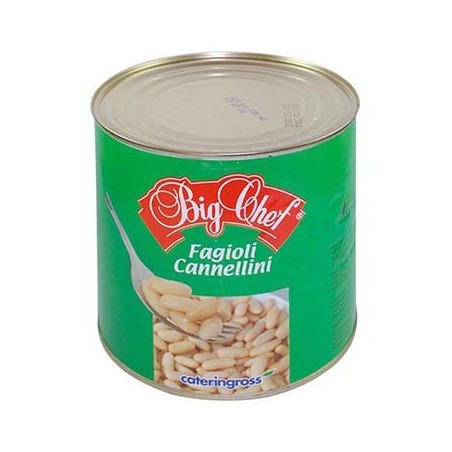 FAGIOLI CANNELLINI BIG          KG.2,6X6