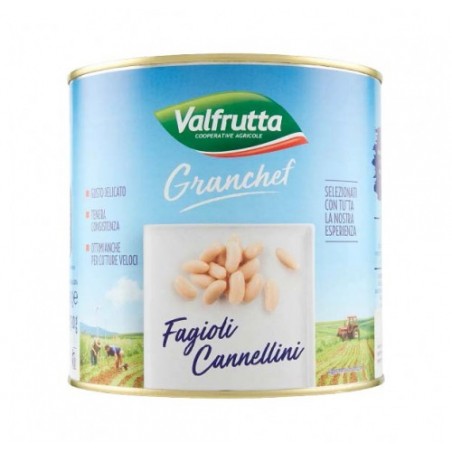 FAGIOLI CANNELLINI VALFRUTTA    KG.2,6X3