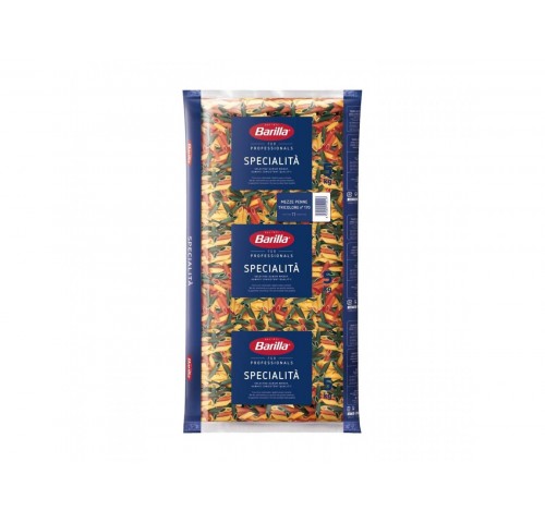 BARILLA  78 MEZZE PENNE TRICOLORI KG.5X3