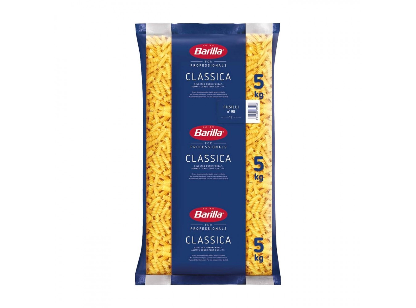 BARILLA  98 FUSILLI               KG.5X3