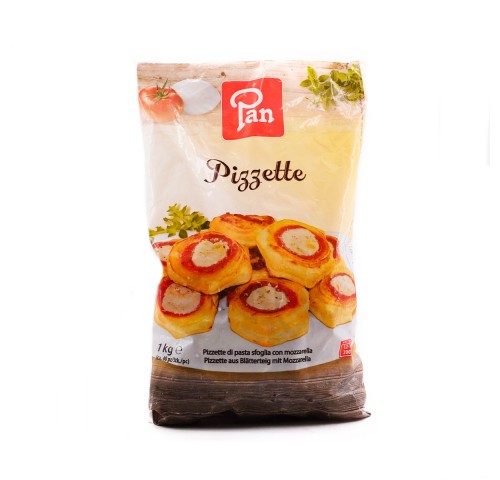 PIZZETTE PASTA SFOGLIA   GR.20 KG.1X4