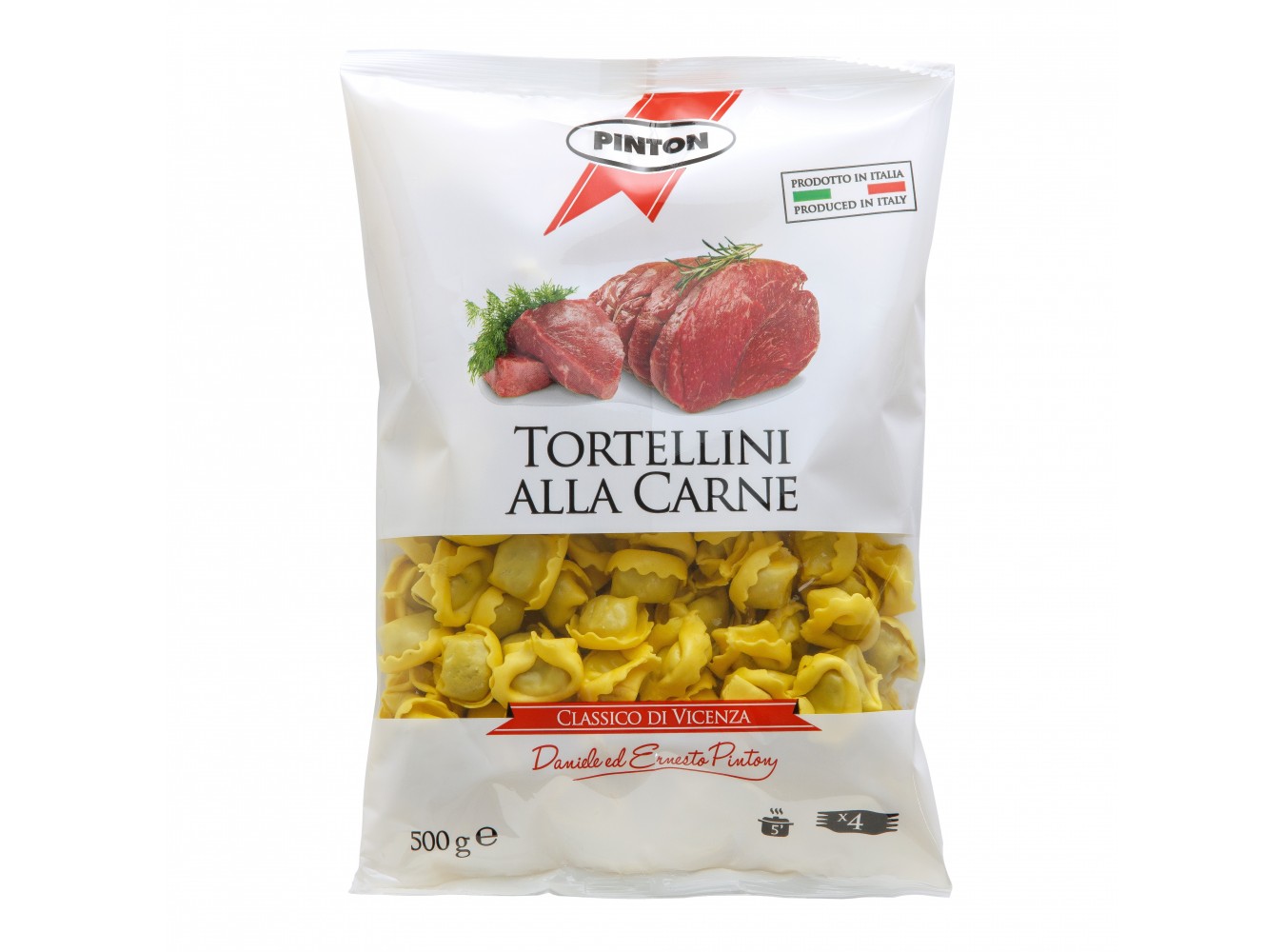 TORTELLINI CARNE PINTON         GR.500X6